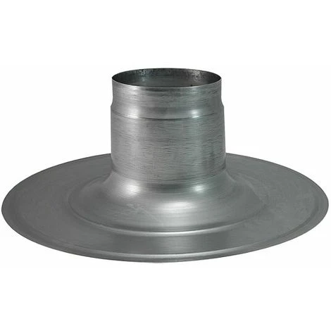 Buderus Flachdach-Klebeflansch Für Luft-/Abgas-Dachdurchf. Senkrecht - Ø 125 Mm - H 150 Mm 3 Buderus Flachdach-Klebeflansch Für Luft-/Abgas-Dachdurchf. Senkrecht - Ø 125 Mm - H 150 Mm