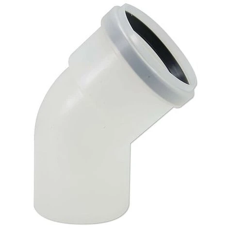 Buderus PP-Abgasrohr-Bogen Ø 80 Mm - 45° - 7738112653 3 Buderus PP-Abgasrohr-Bogen Ø 80 Mm - 45° - 7738112653