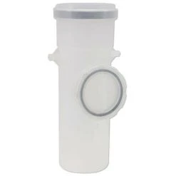 Buderus PP-Revisions-Abgasrohr Ø 80 Mm - Länge 250 Mm - Mit Prüföffnung - 7738112669