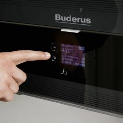 Buderus GB192i Logaplus Gas-Brennwert Heizungspaket W50 Mit Regelung RC310 In Schwarz Und S120 Speicher, 25 KW -BUDERUS GESCHÄFT 34032947 5