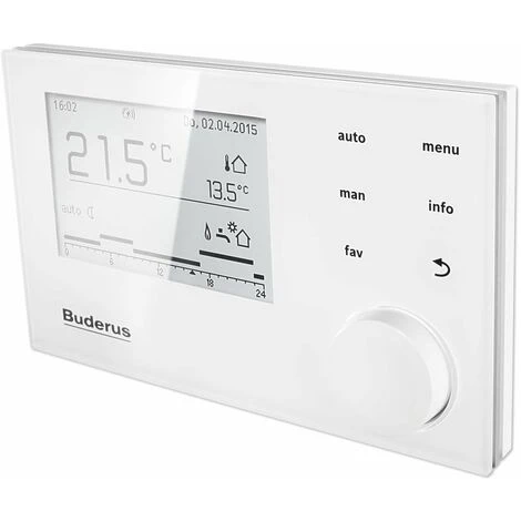 Buderus Logamatic EMS Plus - RC310 Witterungsgeführt - Mit Außenfühler - Farbe Weiß - 7738113410 7 Buderus Logamatic EMS Plus - RC310 Witterungsgeführt - Mit Außenfühler - Farbe Weiß - 7738113410 – Bild 5