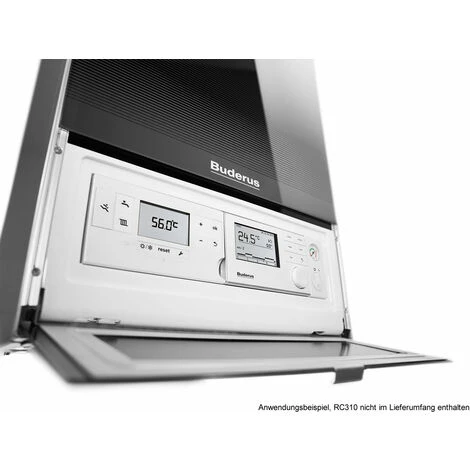 Buderus Brennwerttherme Logamax Plus GB182i - 14 KW - Farbe Schwarz 6 Buderus Brennwerttherme Logamax Plus GB182i - 14 KW - Farbe Schwarz – Bild 4