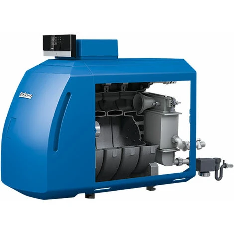 Buderus GB125 Logaplus Öl-Brennwert Heizungspaket K32 Mit Regelung RC310 Und Warmwasserspeicher SU 200, 35 KW 5 Buderus GB125 Logaplus Öl-Brennwert Heizungspaket K32 Mit Regelung RC310 Und Warmwasserspeicher SU 200, 35 KW – Bild 3