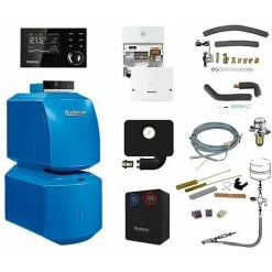 Buderus GB125 Logaplus Öl-Brennwert Heizungspaket K31 Mit Regelung RC310, Mischermodul Und Warmwasserspeicher LT 200, 18 KW