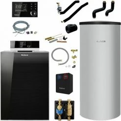 Titelseite 15 Buderus KB195i Logaplus Öl-Brennwert Heizungspaket K80 Mit Regelung RC310 Und Warmwasserspeicher SU 160, 19 KW