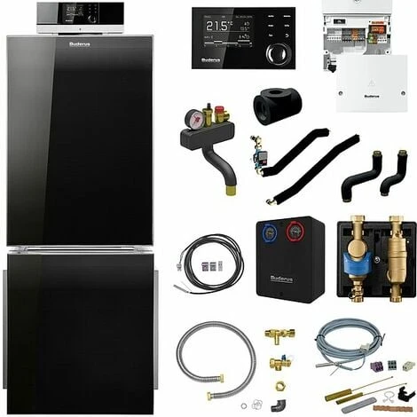 Buderus KB195i Logaplus Öl-Brennwert Heizungspaket K78 Mit Regelung RC310, Mischermodul Und Warmwasserspeicher L 160, 19 KW 3 Buderus KB195i Logaplus Öl-Brennwert Heizungspaket K78 Mit Regelung RC310, Mischermodul Und Warmwasserspeicher L 160, 19 KW