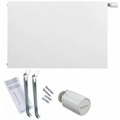 Ventil-Heizkörper Buderus Logatrend VC-Plan H 600 Mm L 1400 Mm Typ 21 - 1420/910 Watt - Linksanschluss