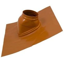 Buderus Universal-Dachziegel Für Luft-/Abgas-System - Ø 125 Mm - 5° Bis 25° - Rot - 7738112513