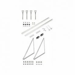 Buderus Aufdach-Aufständerung Erweiterungs-Set Für SKN4.0-s / SKT1.0-s - Anhebung Um 15°, 20° Bzw. 35° - Wellplatten/Blechdach - 7736614817
