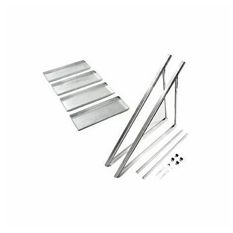 Buderus Flachdachmontage Mit Beschwerungswannen Grund-Set Für SKN4.0-s / SKT1.0-s - Einstellbar Zwischen 30 Und 60° - 7736614830 3 Buderus Flachdachmontage Mit Beschwerungswannen Grund-Set Für SKN4.0-s / SKT1.0-s - Einstellbar Zwischen 30 Und 60° - 7736614830