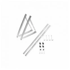 Buderus Flachdachmontage Auf Kollektorstützen Grund-Set Für 2x SKR10 CPC Oder 2x SKR5 - Neigungswinkel Zwischen 30° Und 60° - 7739607369