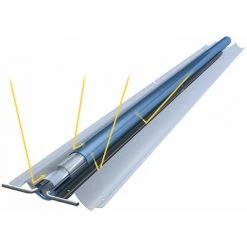 Buderus Solaranlage Logaplus S19 - 5 Kollektoren (6,1m²) SKR10 CPC - KS0110 SC20/2 - Aufdachmontage - 7739606389 -BUDERUS GESCHÄFT 53996968 5