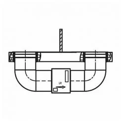 Buderus Logaplus-Paket Luftkanäle LKP700-3, Aufstellung Unterhalb Erdgleiche, Für WLW196i IR 6-8 - 7739612628