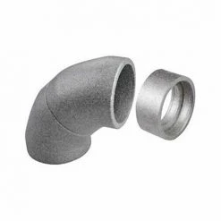 Buderus EPP-Schaumrohr 90° Bogen Mit Muffe Für Luft-Kanalsystem DN125 - 7738113431