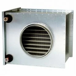 Buderus Hydraulisches Nachheizregister HRW160 Set DN160 1500W, Inkl. Ventil, Trafo, Kanal- Und Frostschutzfühler - 7738111220