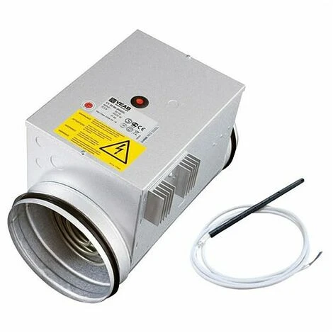 Buderus HRE160 Elektronisches Nachheizregister Set DN160 1200W, Inkl. Steuerung Und Kanalfühler - 7738111222 3 Buderus HRE160 Elektronisches Nachheizregister Set DN160 1200W, Inkl. Steuerung Und Kanalfühler - 7738111222