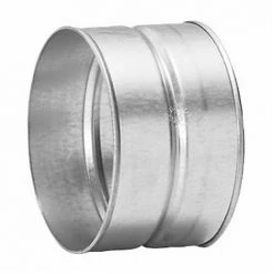 Buderus Verbindungsmuffe Metall DN100 SM100, Verzinktes Sahlblech Für Logavent HRV156 K (BS) - 7738112487