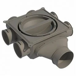 Buderus VK125-1S Verteiler 1-lagig Seitlicher Anschluss DN125 - 7738112658