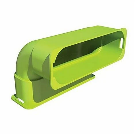 Buderus 3er-Set 90° Bogen FKB140-1 Vertikal Für Flachkanal-Form FK140 - 7738112030 3 Buderus 3er-Set 90° Bogen FKB140-1 Vertikal Für Flachkanal-Form FK140 - 7738112030