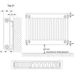 Buderus Logatrend C-Profil Kompakt-Heizkörper H 500 Mm L 400 Mm Typ 21 - 364/232 Watt 11 Buderus Logatrend C-Profil Kompakt-Heizkörper H 500 Mm L 400 Mm Typ 21 - 364/232 Watt -BUDERUS GESCHÄFT 9177341 5