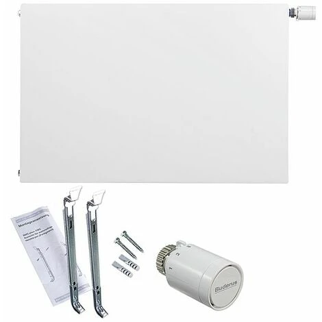 Ventil-Heizkörper Buderus Logatrend VC-Plan H 600 Mm L 2000 Mm Typ 21 - 2028/1300 Watt - Rechtsanschluss 3 Ventil-Heizkörper Buderus Logatrend VC-Plan H 600 Mm L 2000 Mm Typ 21 - 2028/1300 Watt - Rechtsanschluss