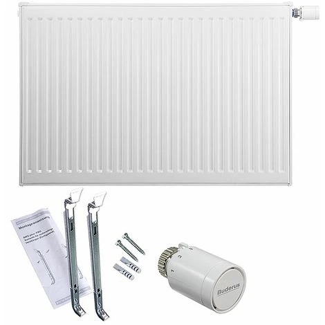 Buderus Ventil-Heizkörper Logatrend VCM-Profil H 500 L 1400 Typ 21 - 1275/812 Watt 3 Buderus Ventil-Heizkörper Logatrend VCM-Profil H 500 L 1400 Typ 21 - 1275/812 Watt