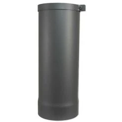 BUDERUS Abgasrohr-Anschlussstutzen Höhenverstellbar Ø 150 Mm - Länge 400 Mm - Gussgrau - 8718700256