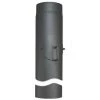 BUDERUS Abgasrohr Für Kaminofen Länge 1000 Mm Ø 150 Mm - Mit Tür Und Drosselklappe - 80345020 -BUDERUS GESCHÄFT 9178310 1
