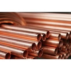 BUDERUS Kupfer-Rohr 42 X 1,2 Mm, Blank, Hart, DVGW-geprüft - Stange 5 M