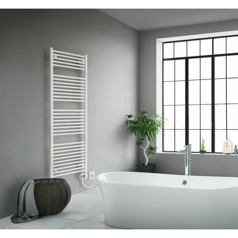 Elektro-Badheizkörper Buderus Therm Direct E Mit Raumtemperaturregler - Höhe 1.500 Mm X Breite 450 Mm 5 Elektro-Badheizkörper Buderus Therm Direct E Mit Raumtemperaturregler - Höhe 1.500 Mm X Breite 450 Mm – Bild 3